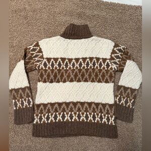 Faherty wool blend sweater, small